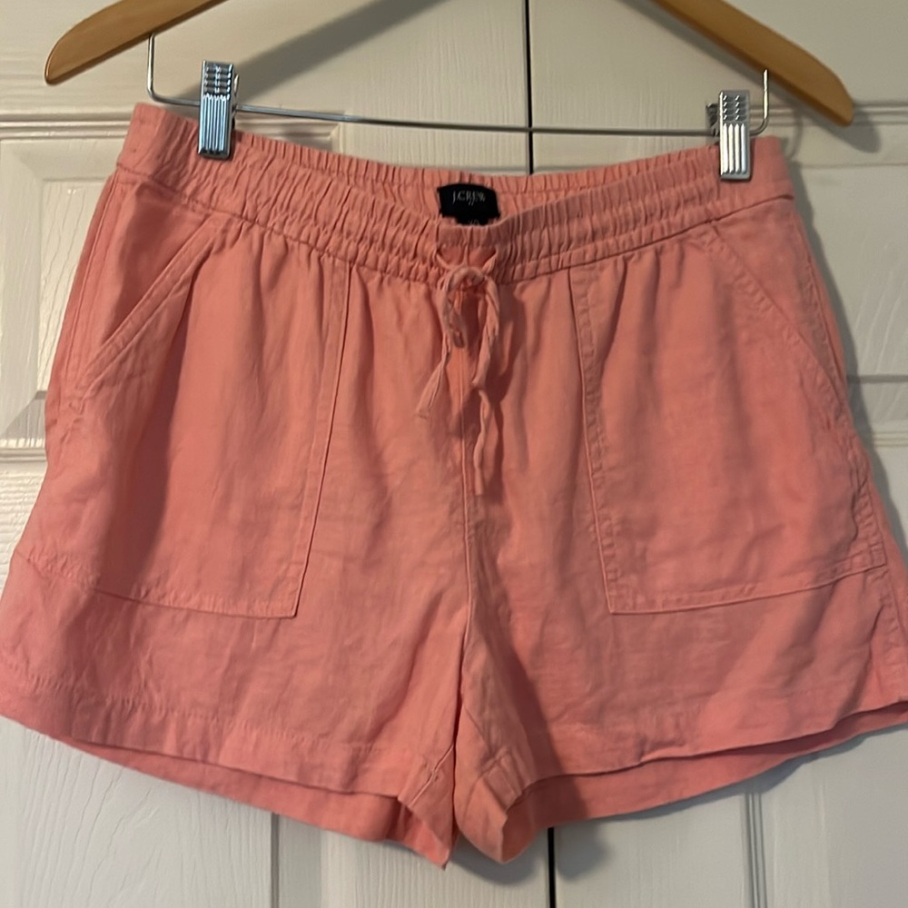 J Crew Linen Shorts